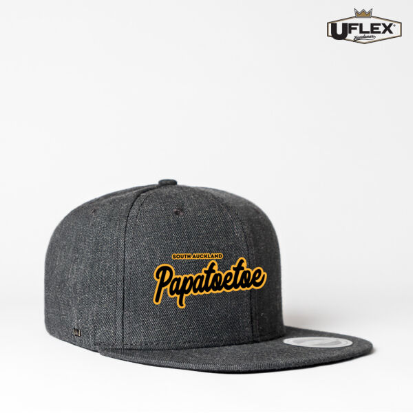 Papatoetoe Collection - U Flex Snap Back Flat Peak Cap Thumbnail