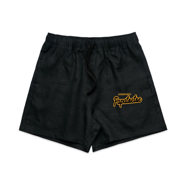 Papatoetoe Collection - Womens Linen Shorts Thumbnail