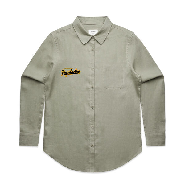 Papatoetoe Collection - Womens Linen Shirt Thumbnail