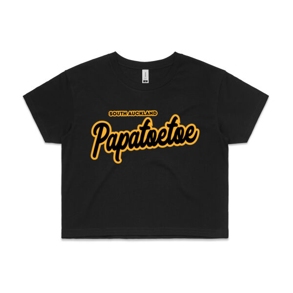 Papatoetoe Collection - Womens Crop Tee Thumbnail