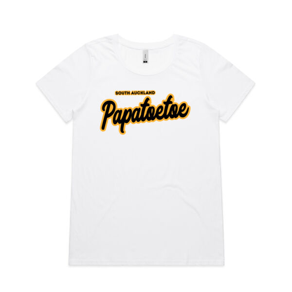Papatoetoe Collection - Womens Shallow Scoop Tee Thumbnail