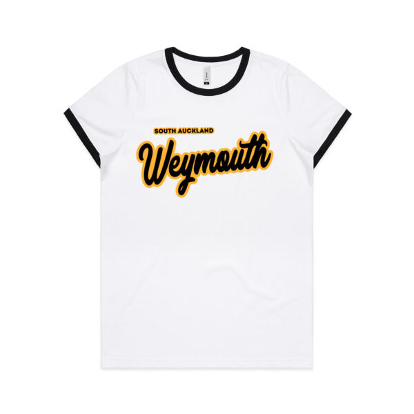 Weymouth Collection - Womens Ringer Tee Thumbnail