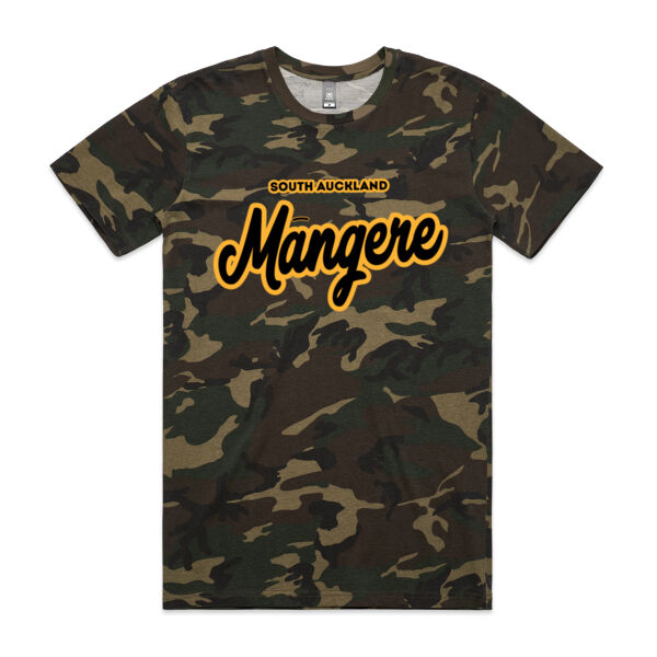 Māngere Collection - Mens Staple Camo Tee Thumbnail