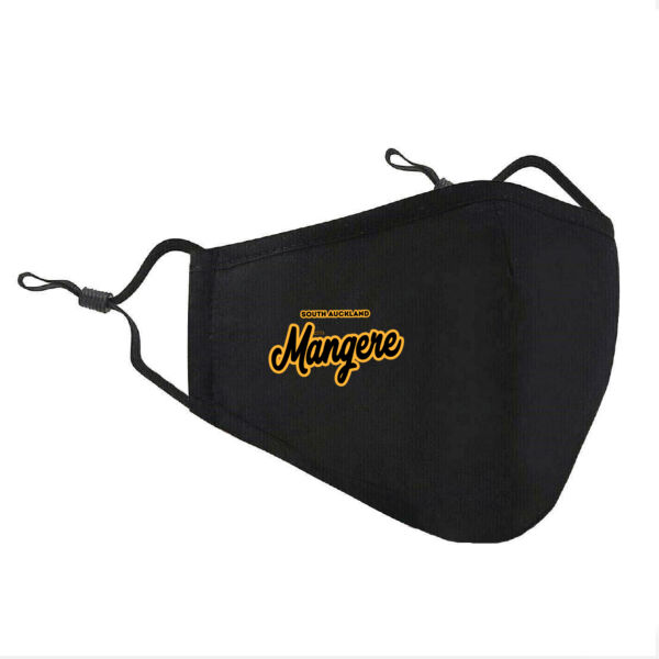 Māngere Collection - Black Face Mask Thumbnail
