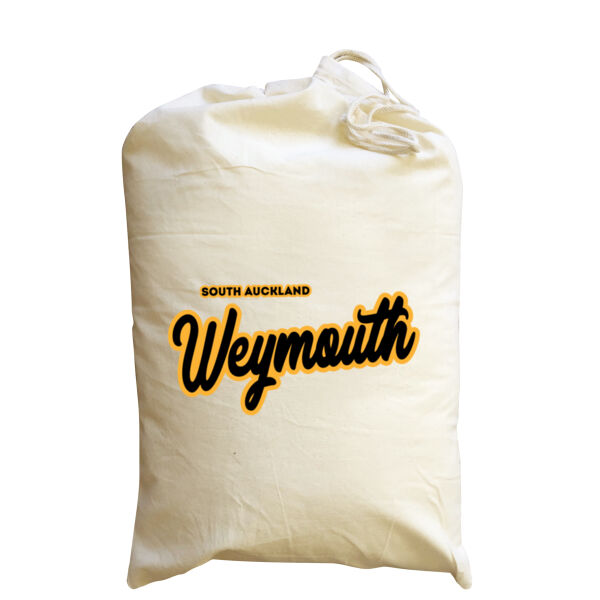 Weymouth Collection - Medium Calico Santa Sack Thumbnail