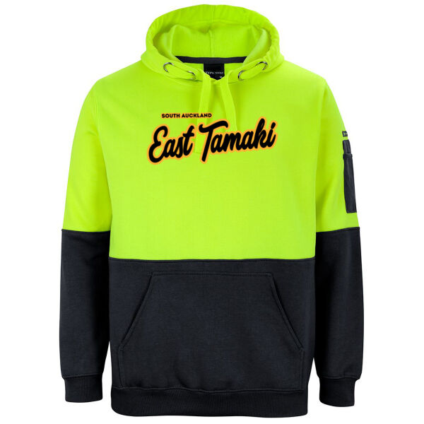 East Tamaki Collection - Hi Vis Pull Over Hoodie Thumbnail