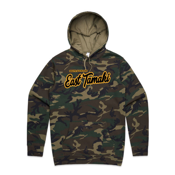 East Tamaki Collection - Mens Stencil Camo Hood Thumbnail