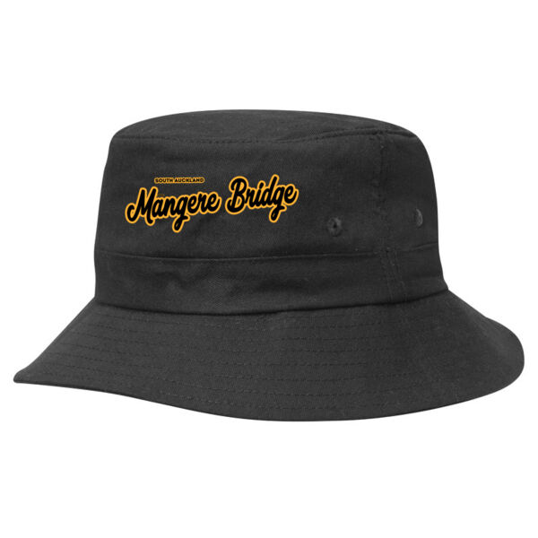 Māngere Bridge Collection - Kids Twill Bucket Hat w/Toggle Thumbnail