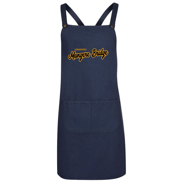 Māngere Bridge Collection - Cross Back Canvas Apron Thumbnail