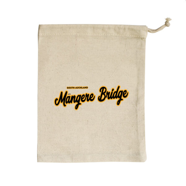 Māngere Bridge Collection - Small Calico Bag Thumbnail