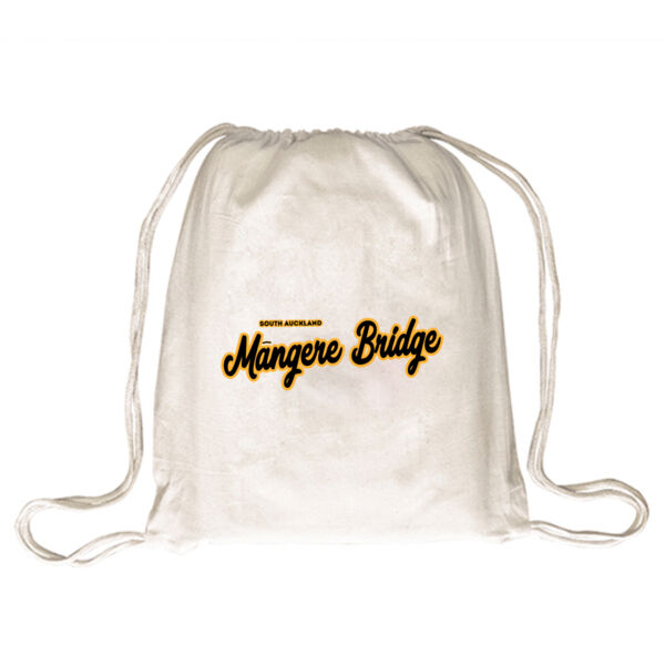 Māngere Bridge Collection - Drawstring Backpack Thumbnail