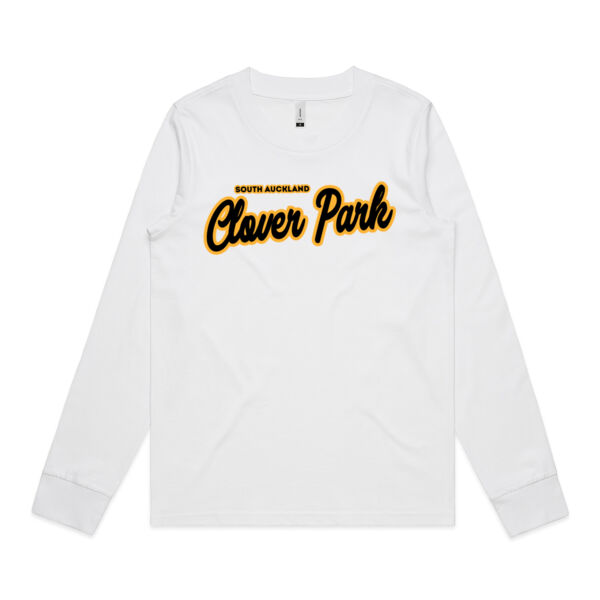 Clover Park Collection - Womens Dice Longsleeve Tee Thumbnail