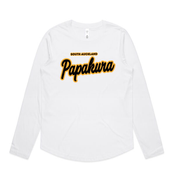Papakura Collection - Womens Curve Longsleeve Tee Thumbnail
