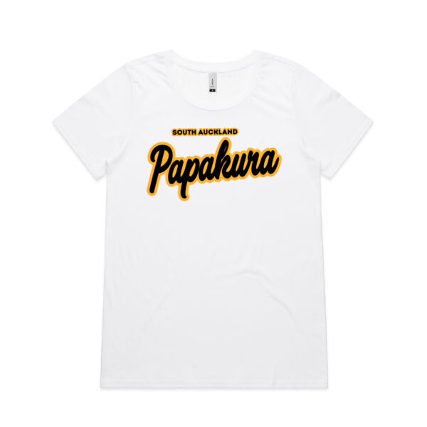 Papakura Collection - Womens Shallow Scoop Tee Thumbnail