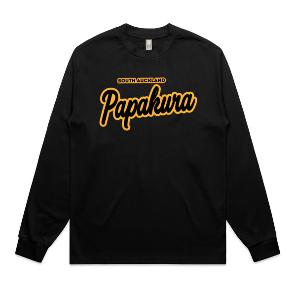 Papakura Collection - Mens Heavy Long Sleeve Tee Thumbnail