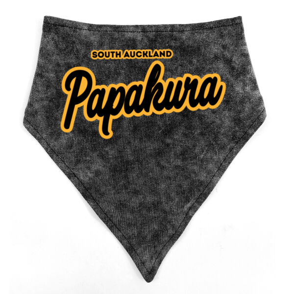 Papakura Collection - Stonewash Bandana Bib Thumbnail
