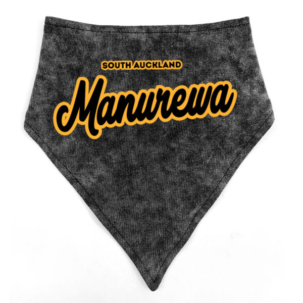 Manurewa Collection - Stonewash Bandana Bib Thumbnail