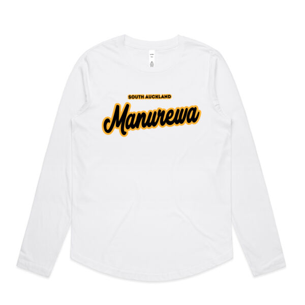 Manurewa Collection - Womens Curve Longsleeve Tee Thumbnail
