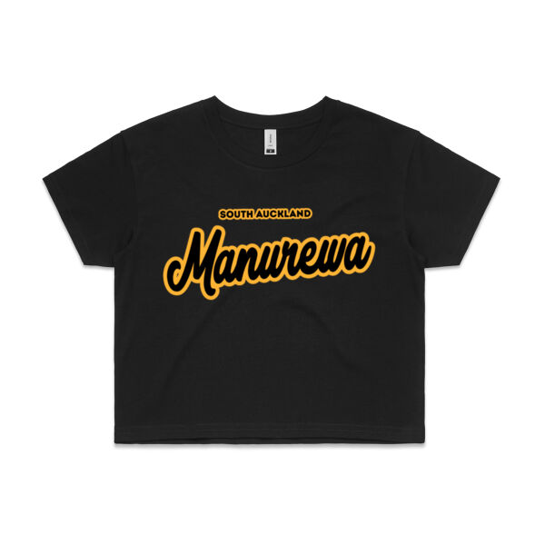 Manurewa Collection - Womens Crop Tee Thumbnail