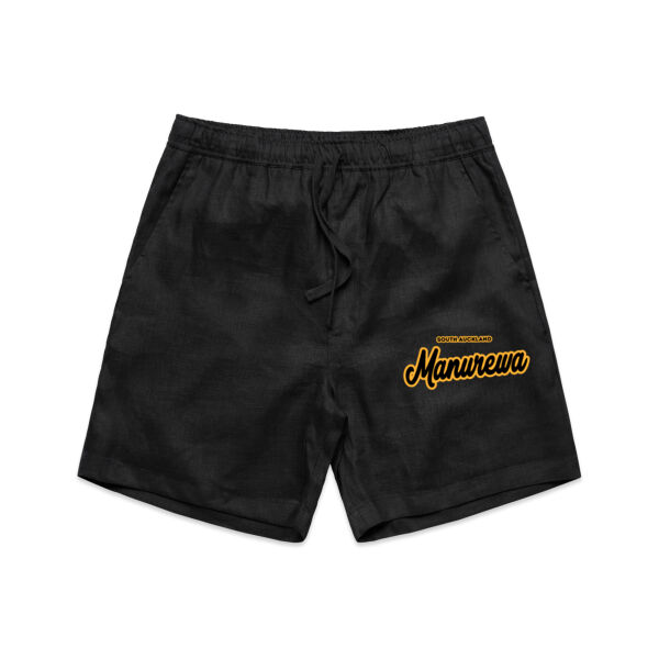 Manurewa Collection - Mens Linen Shorts Thumbnail