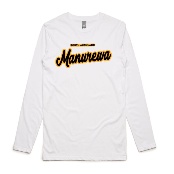 Manurewa Collection - Mens Ink Longsleeve Tee Thumbnail