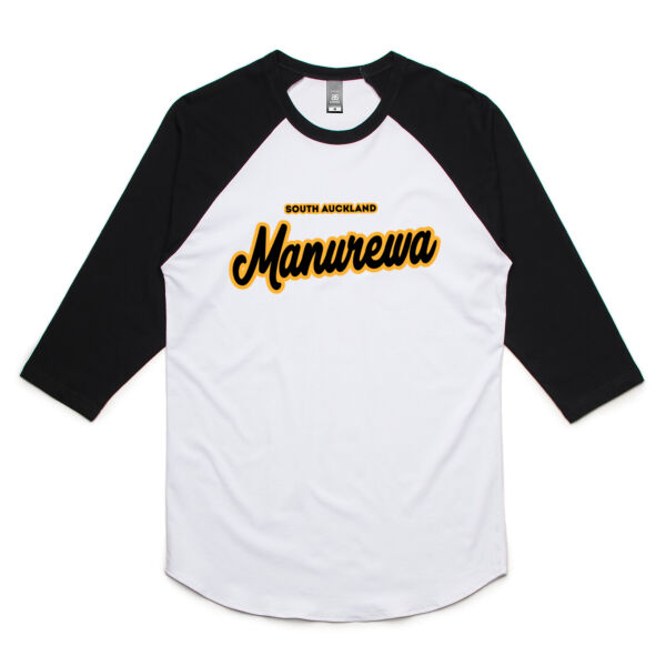 Manurewa Collection - Mens Raglan Tee Thumbnail