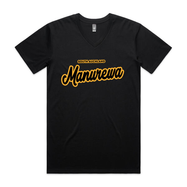 Manurewa Collection - Mens Staple V Neck Tee Thumbnail