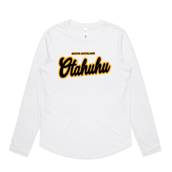 Otahuhu Collection - Womens Curve Longsleeve Tee Thumbnail