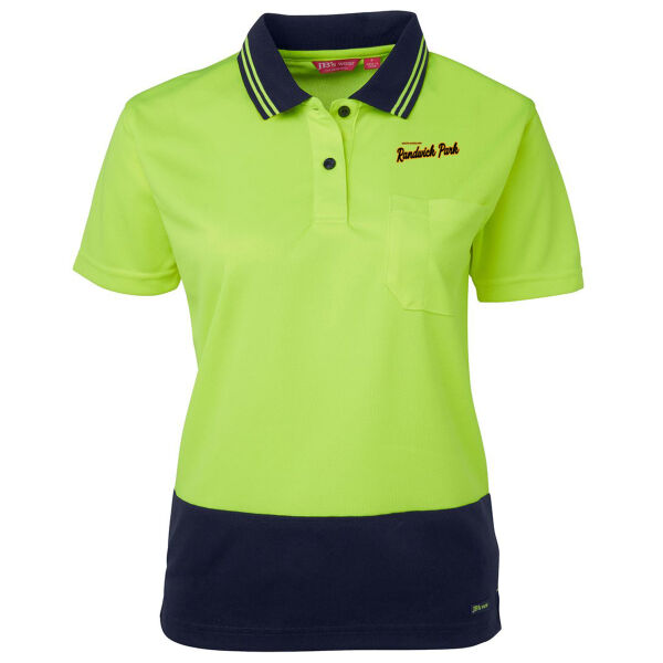 Randwick Park Collection - Ladies Hi Vis S/S Comfort Polo Thumbnail