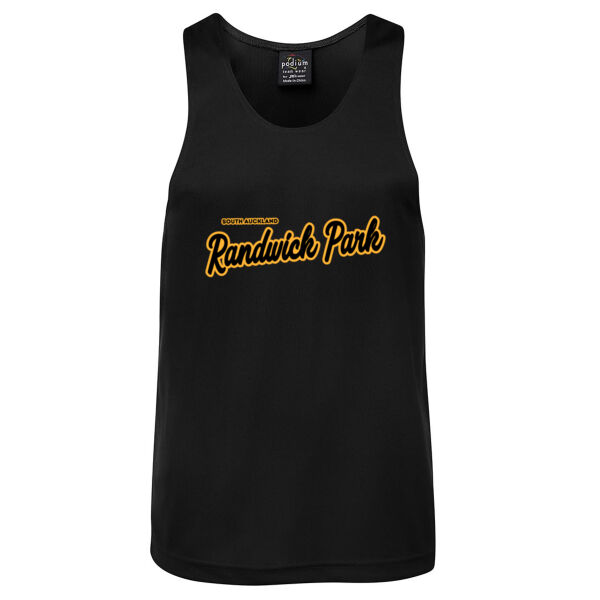 Randwick Park Collection - Mens Poly Singlet Thumbnail