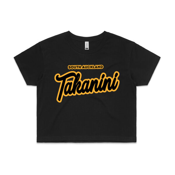 Takanini Collection - Womens Crop Tee Thumbnail