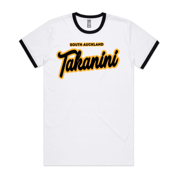 Takanini Collection - Mens Ringer Tee Thumbnail