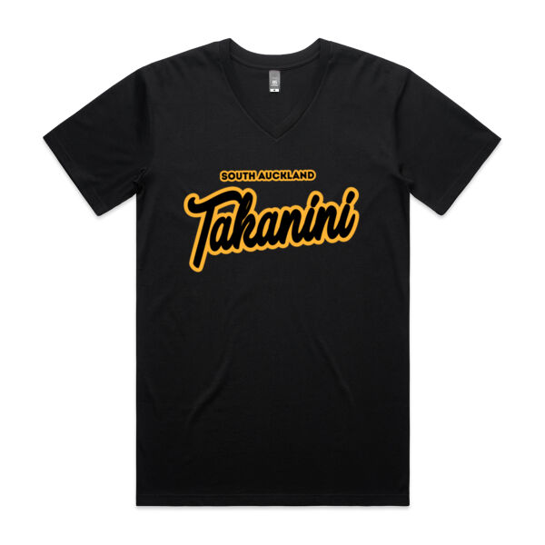 Takanini Collection - Mens Staple V Neck Tee Thumbnail