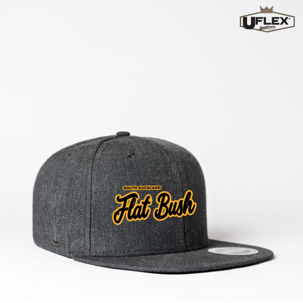 Flat Bush Collection  - U Flex Snap Back Flat Peak Cap Thumbnail