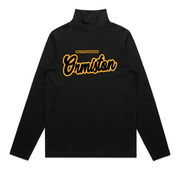 Ormiston Collection - Womens Turtle Neck Long Sleeved Tee Thumbnail