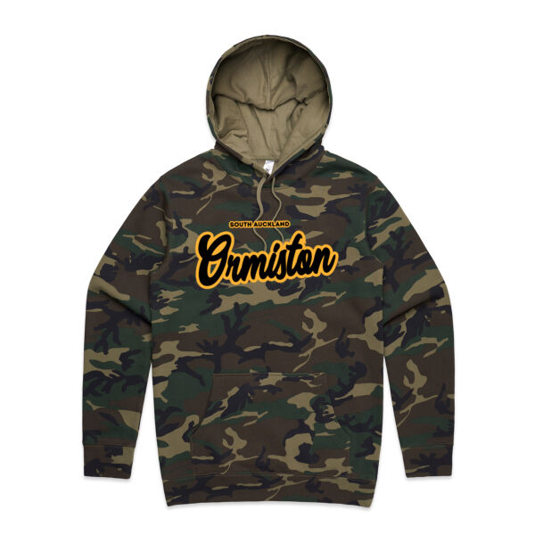 Ormiston Collection - Mens Stencil Camo Hood Thumbnail