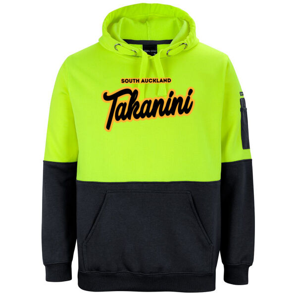 Takanini Collection - Hi Vis Pull Over Hoodie Thumbnail