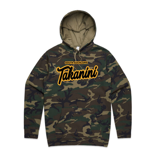 Takanini Collection - Mens Stencil Camo Hood Thumbnail