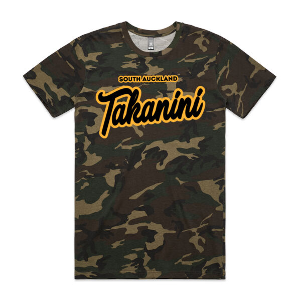 Takanini Collection - Mens Staple Camo Tee Thumbnail