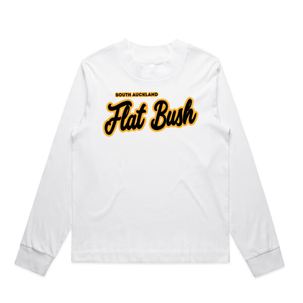 Flat Bush Collection  - Womens Mock Longsleeve Tee Thumbnail