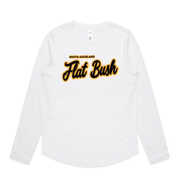 Flat Bush Collection  - Womens Curve Longsleeve Tee Thumbnail