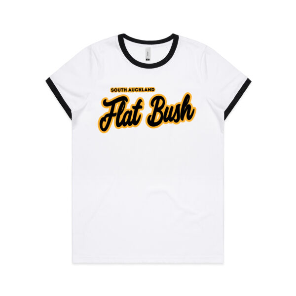 Flat Bush Collection  - Womens Ringer Tee Thumbnail