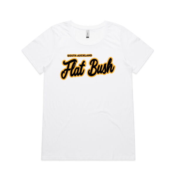 Flat Bush Collection  - Womens Shallow Scoop Tee Thumbnail