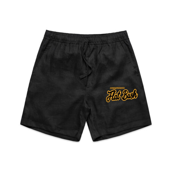 Flat Bush Collection  - Mens Linen Shorts Thumbnail