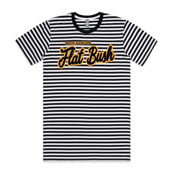 Flat Bush Collection  - Mens Staple Stripe Tee Thumbnail