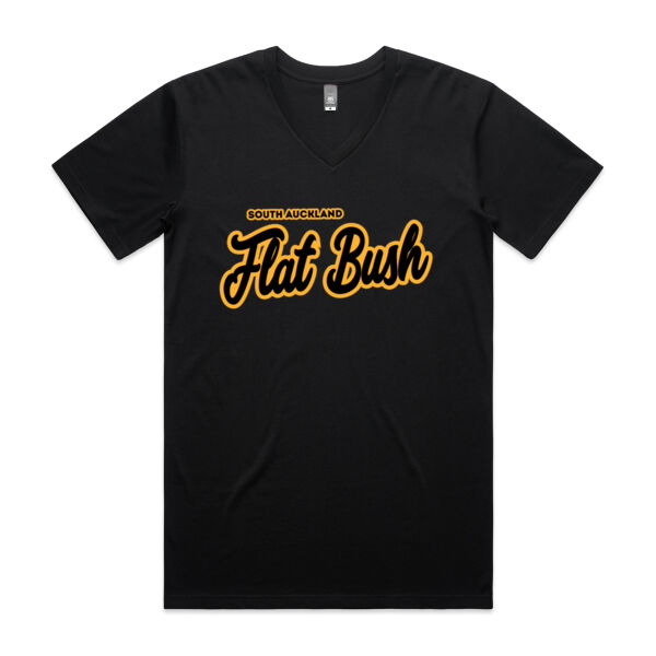 Flat Bush Collection  - Mens Staple V Neck Tee Thumbnail