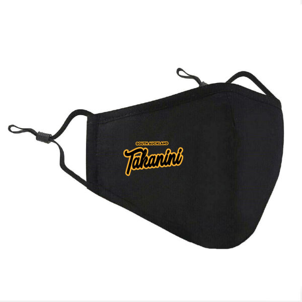 Takanini Collection - Black Face Mask Thumbnail