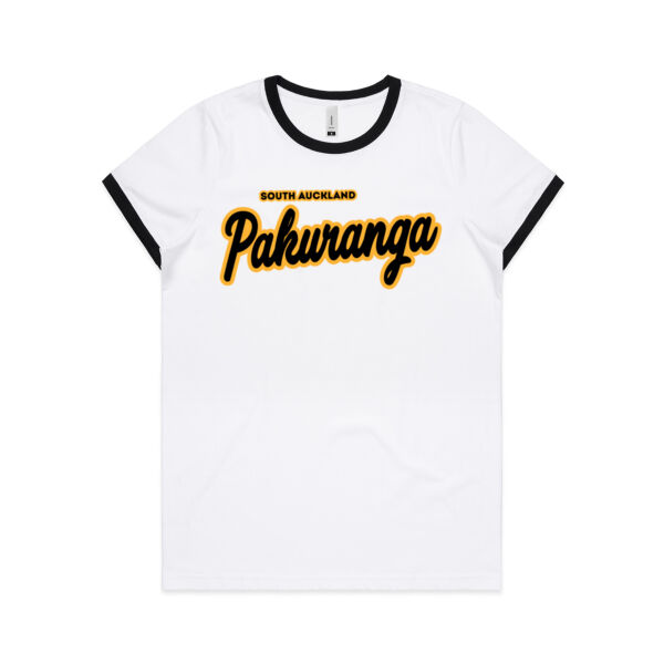 Pakuranga Collection - Womens Ringer Tee Thumbnail