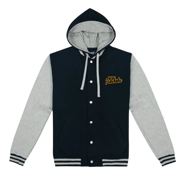 Pukekohe Collection - Hooded Letterman Jacket Thumbnail