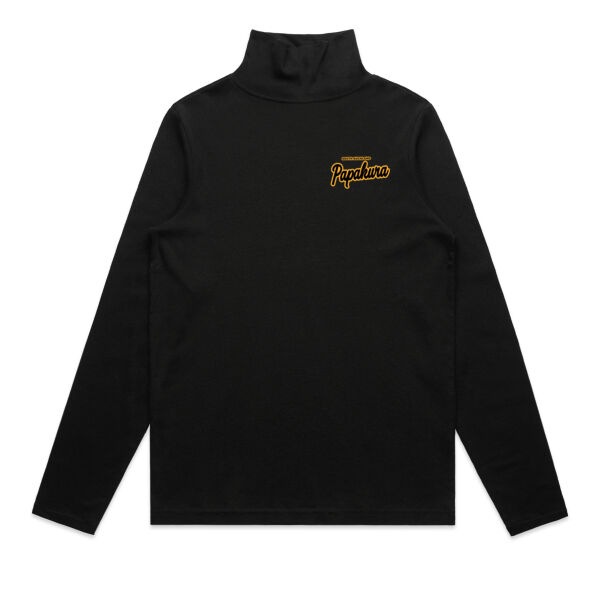 Papakura Collection - Womens Turtle Neck Long Sleeved Tee Thumbnail